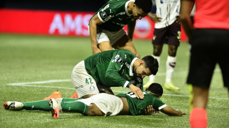 Allan festeja ótima atuação e vai ganhar aumento no Palmeiras: “Ele merece”, diz Abel