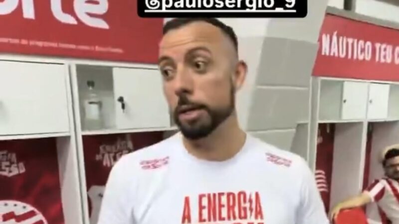 Paulo Sérgio debocha de goleiro em pênalti do acesso: “Foi muito ansioso. Nasceu de seis meses?”