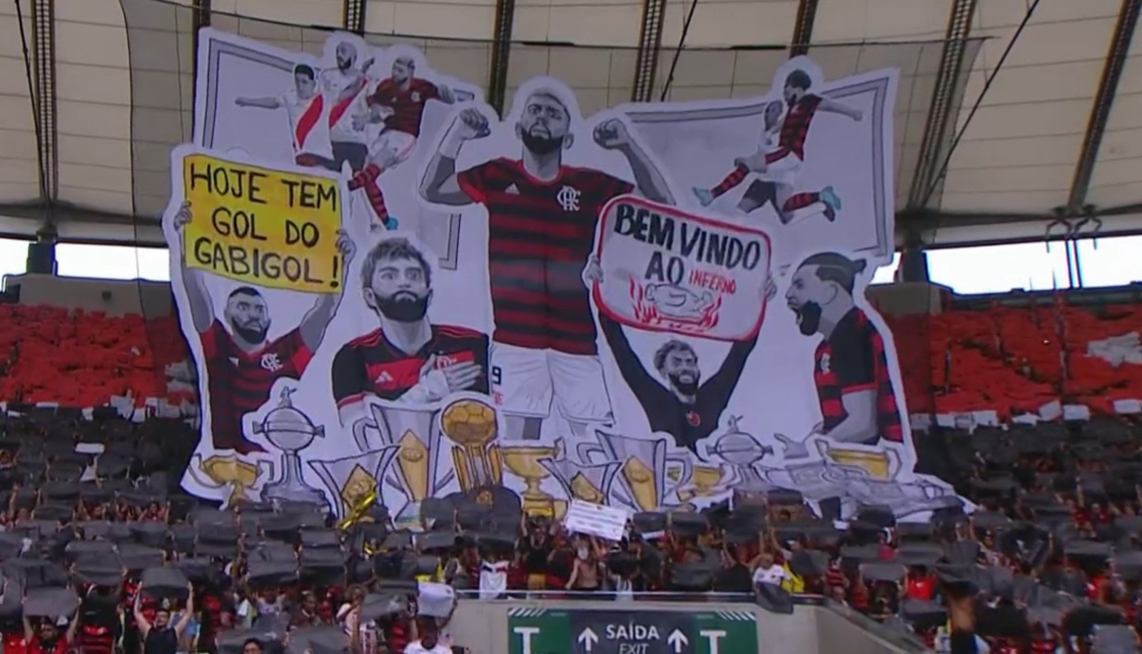 Entre juras de amor e bom retrospecto como rival, Gabigol reencontra torcida do Flamengo no Maracanã