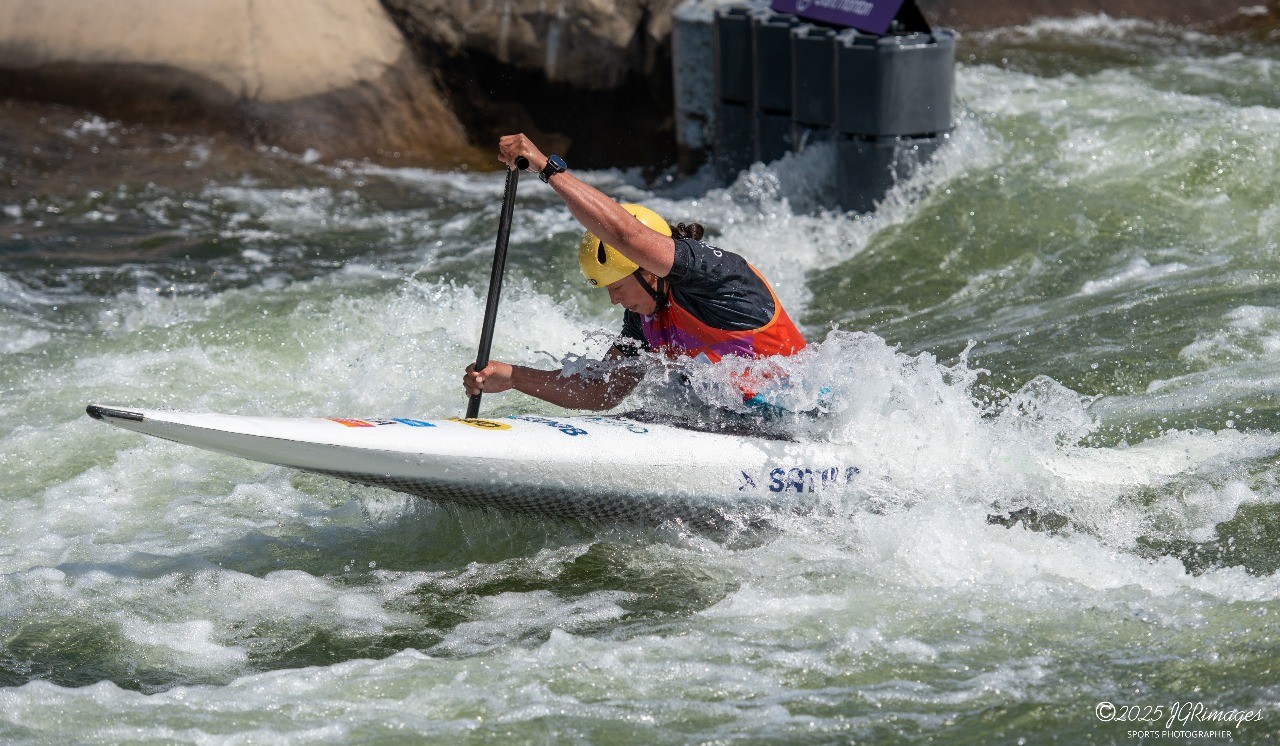 Ana Sátila conquista o bronze no C1 no Campeonato Mundial de canoagem slalom