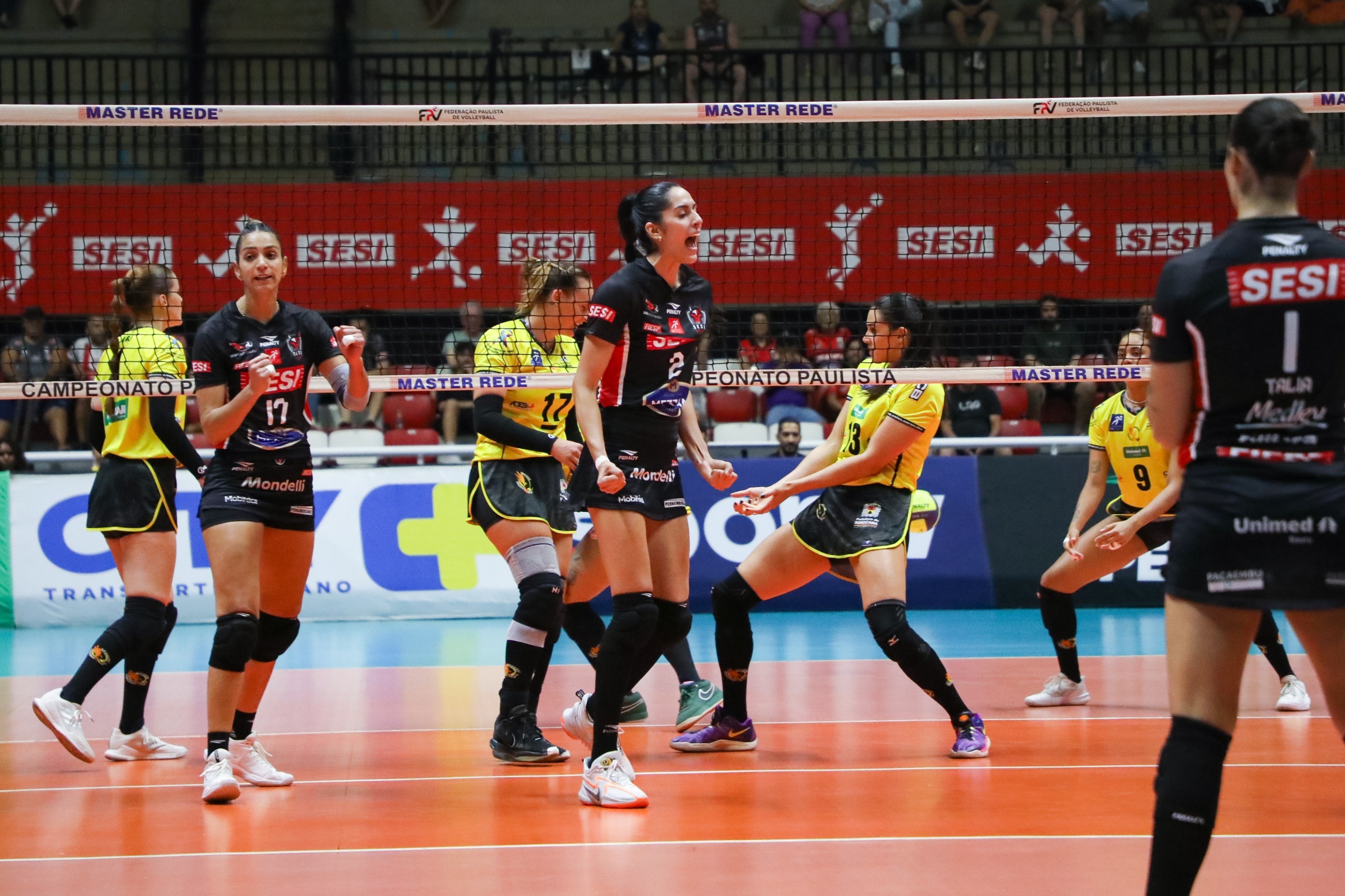 Sesi-Bauru vence, elimina o Renasce Sorocaba e vai à final do Paulista de Vôlei feminino