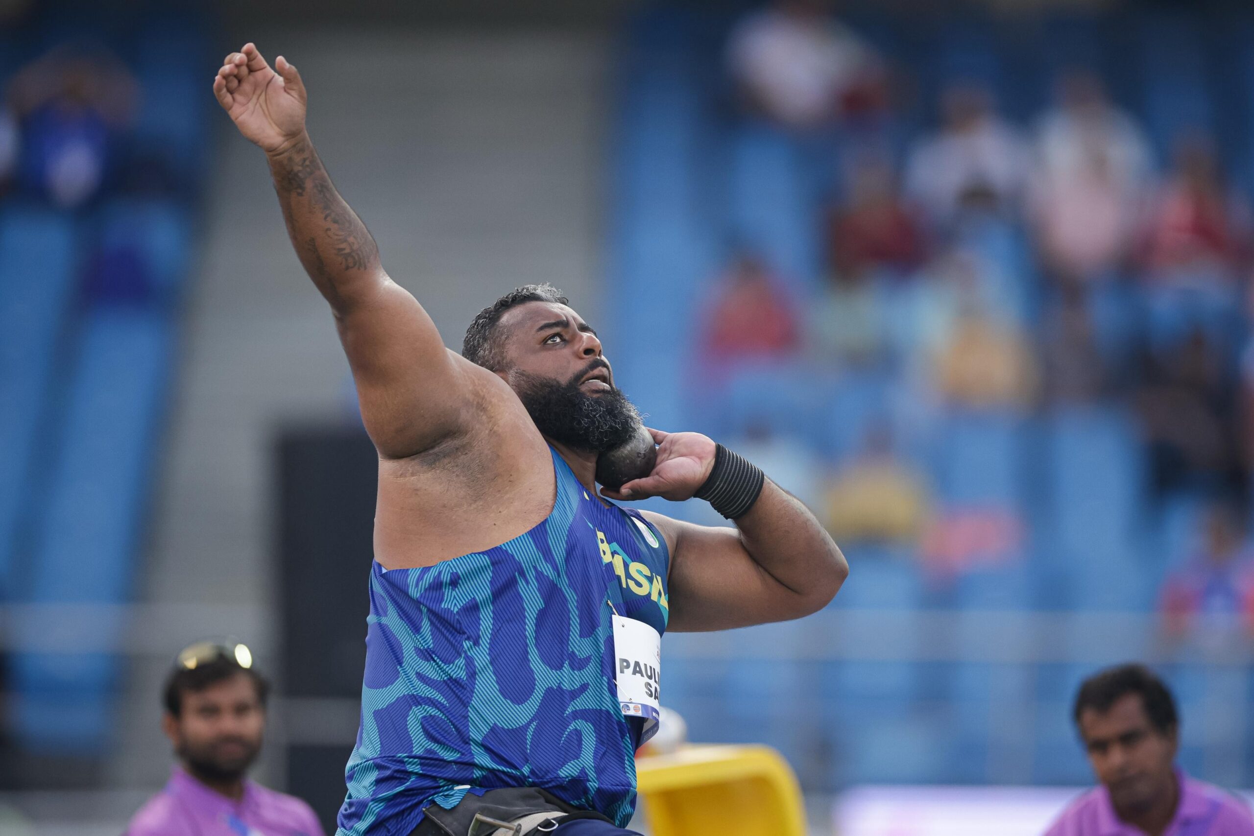 Thiago Paulino conquista a prata no arremesso de peso no Mundial paralímpico de atletismo