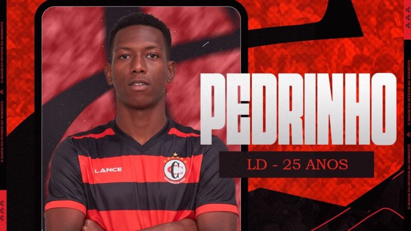 Campinense anuncia contratação do lateral-direito Pedrinho, ex-Esporte de Patos