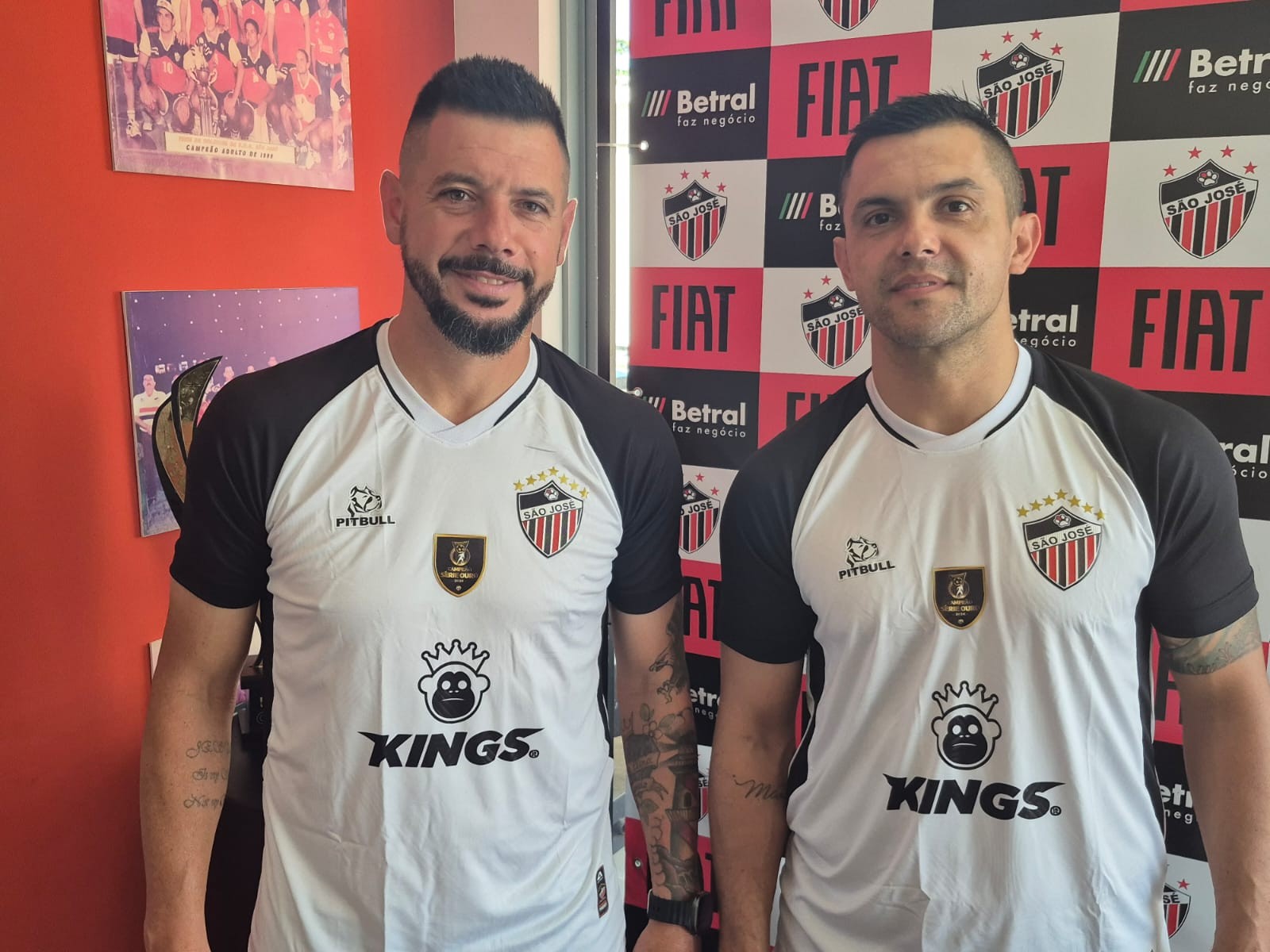 São José anuncia dupla com passagem pela Seleção Brasileira