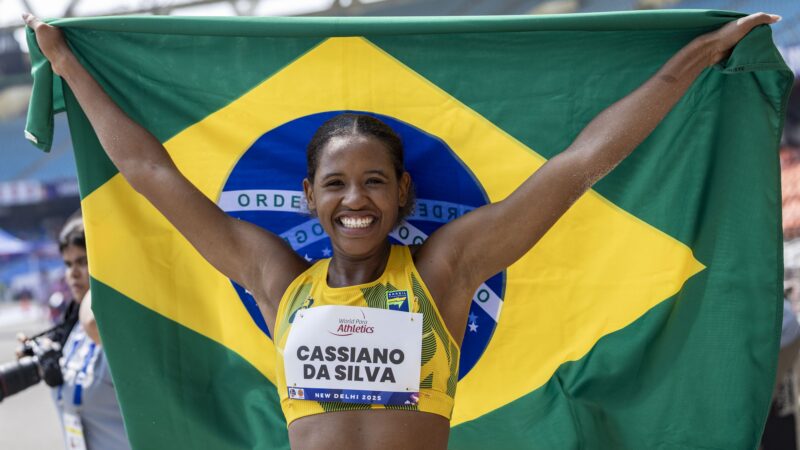 Veja a lista das medalhas do Brasil no Mundial paralímpico de atletismo