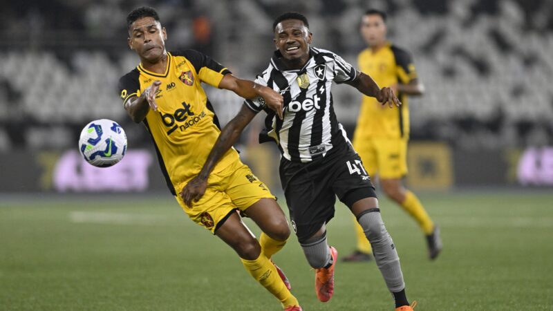 Jeffinho pede desculpas à torcida do Botafogo por atuação contra Sport: “Não foi um dos meus melhores dias”