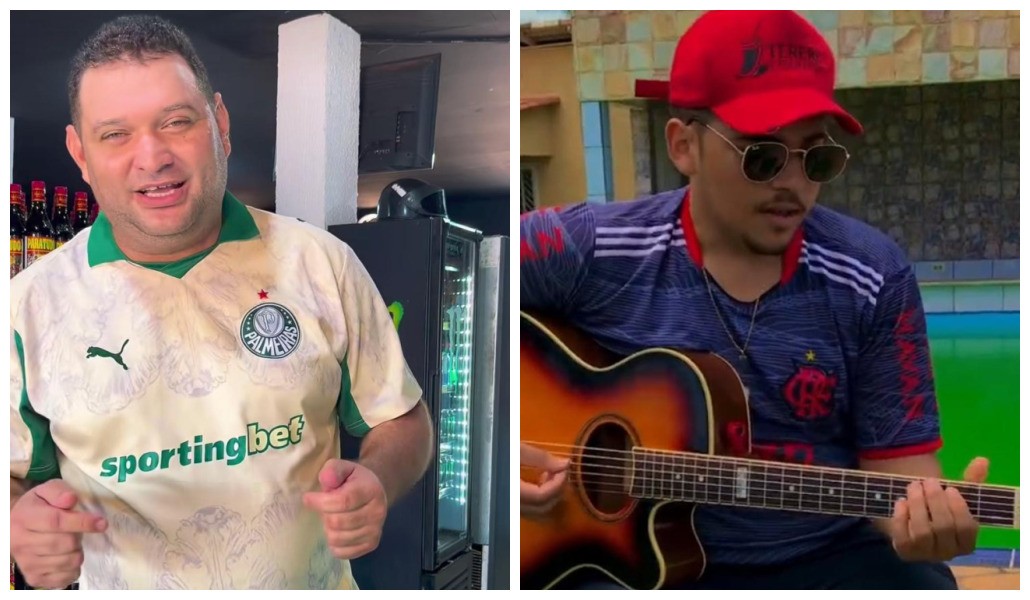 Confiança? Torcedor do Fla desafia palmeirense com aposta valendo carros; veja vídeo