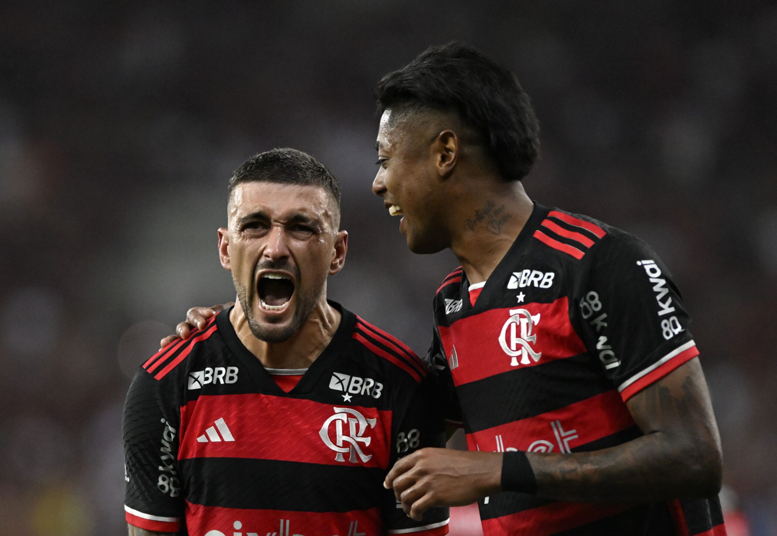 Arrascaeta, Bruno Henrique, Filipe Luís e Rodrigo Caio buscam o terceiro título de Libertadores pelo Flamengo