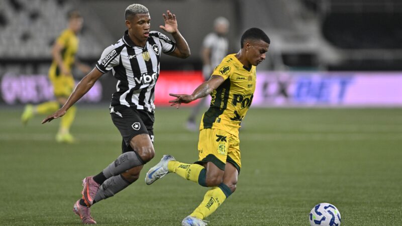 Botafogo investiu 100 vezes mais do que o Mirassol em reforços; compare