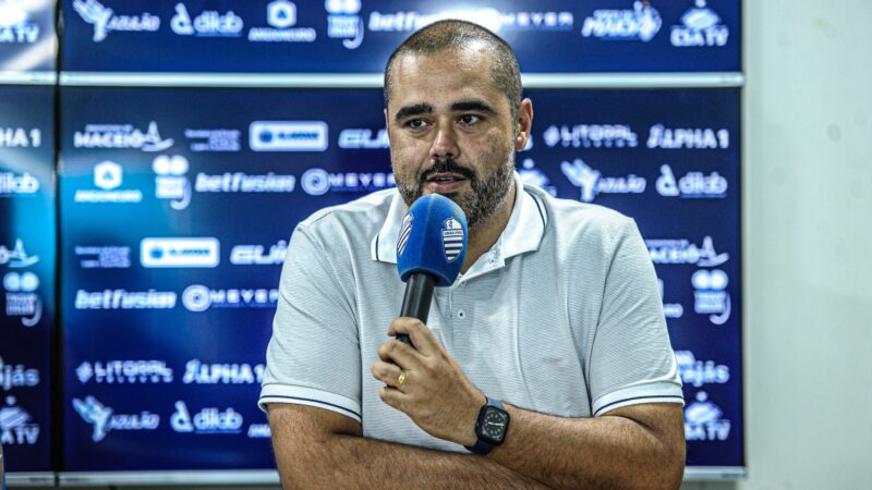 Botanelli fecha três jogos-treino para Schülle avaliar elenco do CSA em dezembro