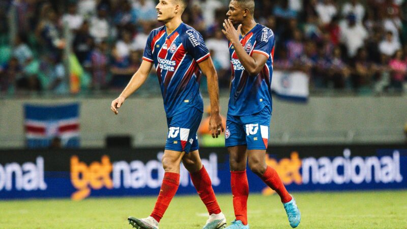 Kanu e Gabriel Xavier voltam a formar dupla de zaga do Bahia depois de oito meses