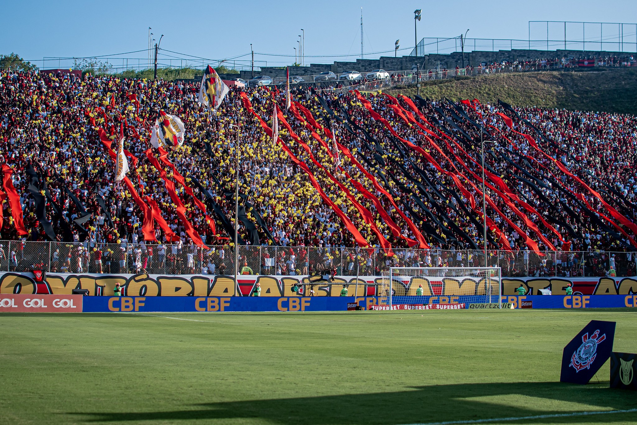 Vitória consegue liberação e vai vender ingressos do setor visitante para sua torcida contra o Mirassol