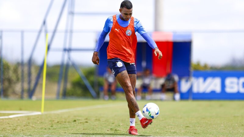 Terceiro do Bahia com mais minutos no ano, Jean Lucas cumpre suspensão contra o Sport