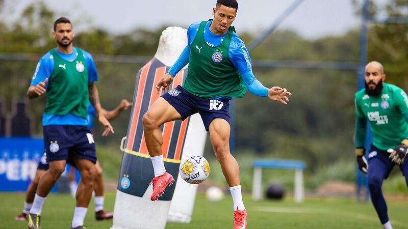 Do time B do Bahia a titular na Série A: Tiago ganha espaço e fica perto de maior sequência