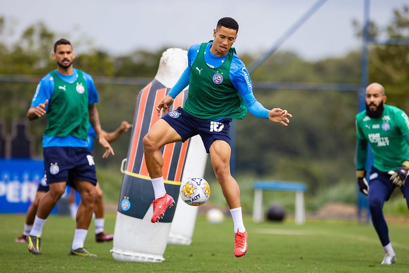 Do time B do Bahia a titular na Série A: Tiago ganha espaço e fica perto de maior sequência