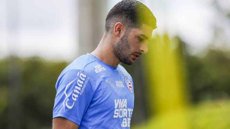 Michel Araujo sofre lesão e está fora dos últimos jogos do Bahia na Série A