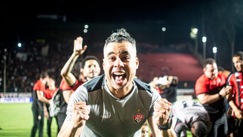 Vitória completa três jogos seguidos sem sofrer gols pela primeira vez na Série A