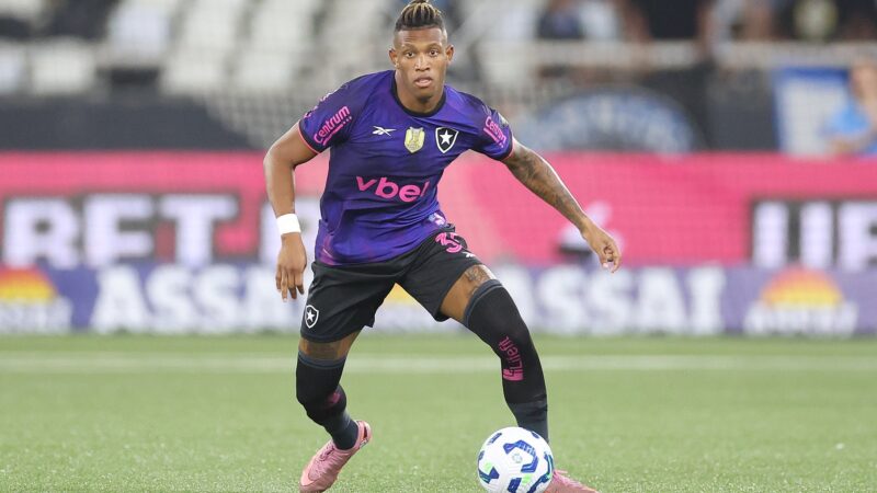 Danilo sofre lesão na coxa e desfalca o Botafogo contra o Corinthians