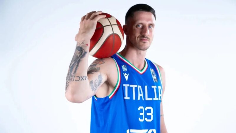 Em gesto nobre, ala-pivô com leucemia é convocado pela seleção italiana e vai ser capitão do time