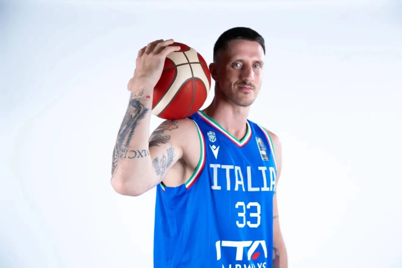 Em gesto nobre, ala-pivô com leucemia é convocado pela seleção italiana e vai ser capitão do time