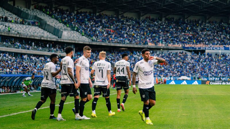 Ceará encara trio do topo do Brasileirão e faz as contas por permanência