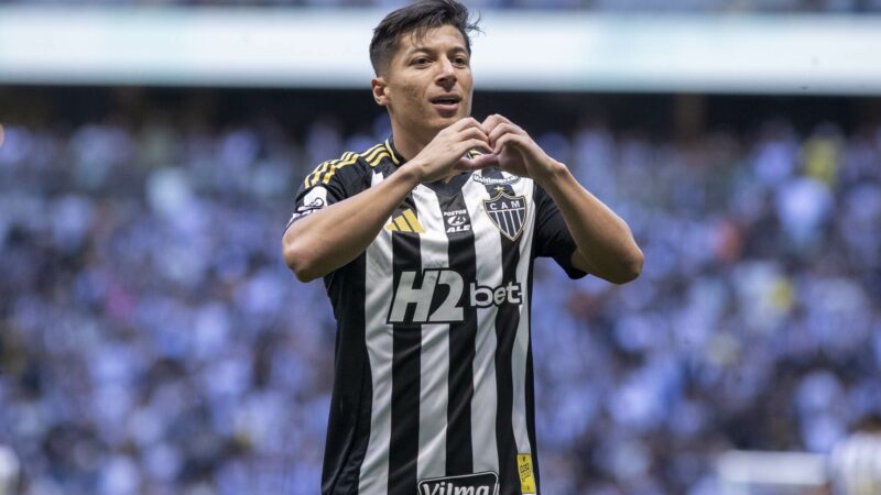 Alan Franco, do Atlético-MG, vira dúvida para a final da Sul-Americana