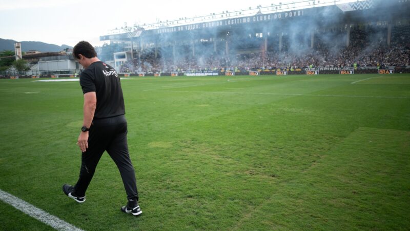 Técnico do Vasco, Diniz pode igualar sua pior sequência de derrotas desde que saiu do Audax