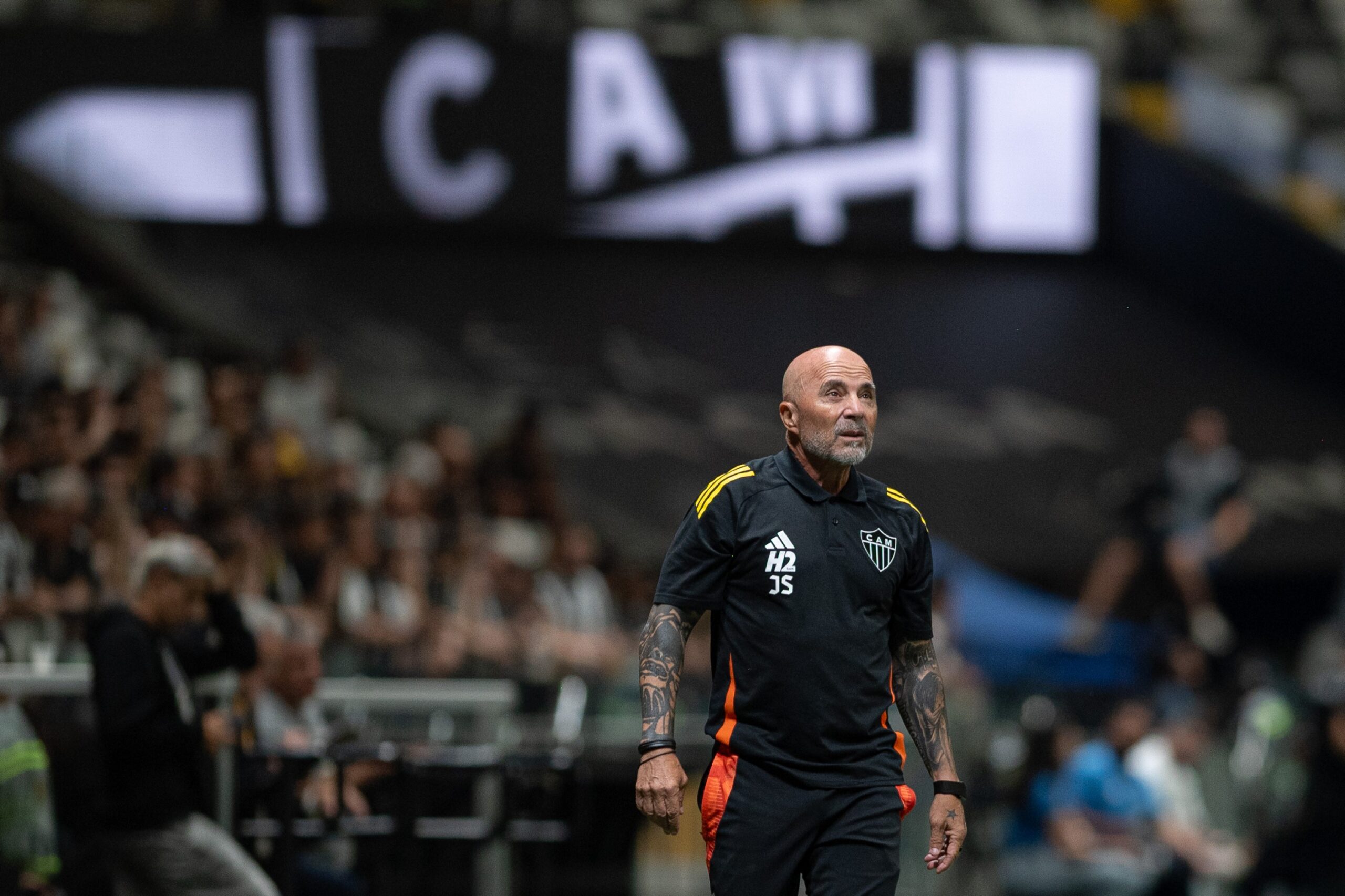 Sampaoli indica perfil de reforços para o Atlético-MG e explica Scarpa fora do time
