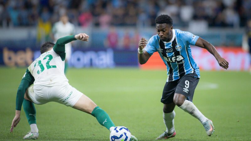Atuações: Amuzu e Arthur são os melhores do Grêmio contra o Palmeiras; dê suas notas
