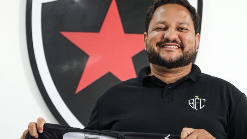 Botafogo-PB anuncia desligamento de gerente de futebol após duas semanas de sua contratação
