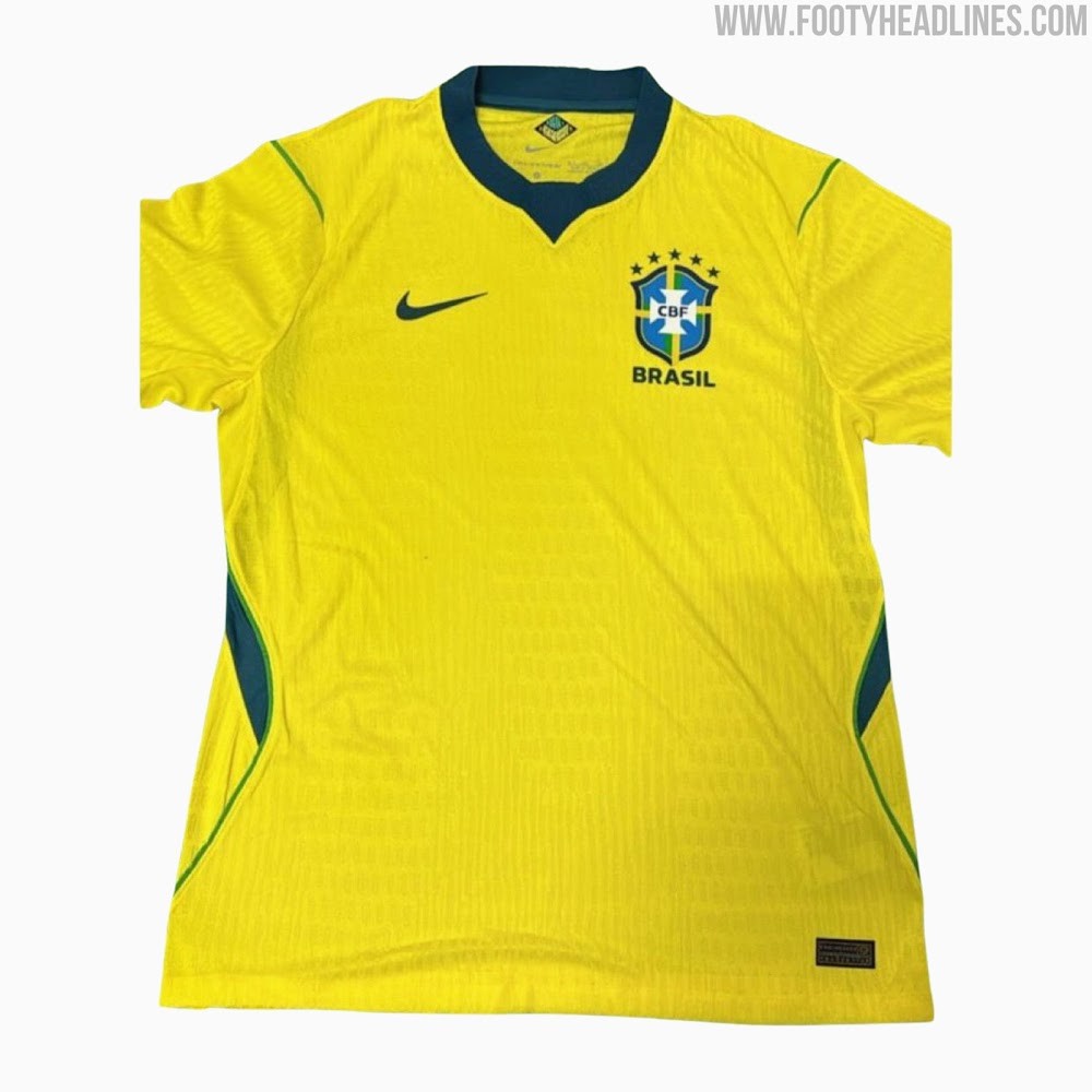 Camisa da seleção brasileira: site vaza imagens do uniforme da Copa do Mundo 2026