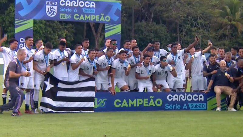 Título do Botafogo sobre o Vasco no Carioca sub-20 termina com briga generalizada; veja vídeo