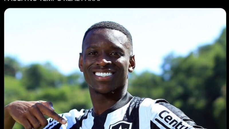 Botafogo lembra Luiz Henrique e provoca Atlético-MG após vice na Sul-Americana