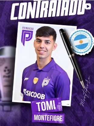 Primavera-MT anuncia meia argentino ex-Grêmio e Juventude