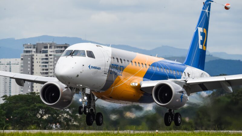 Embraer faz empréstimo de R$ 1,09 bilhão com o BNDES para produzir aviões