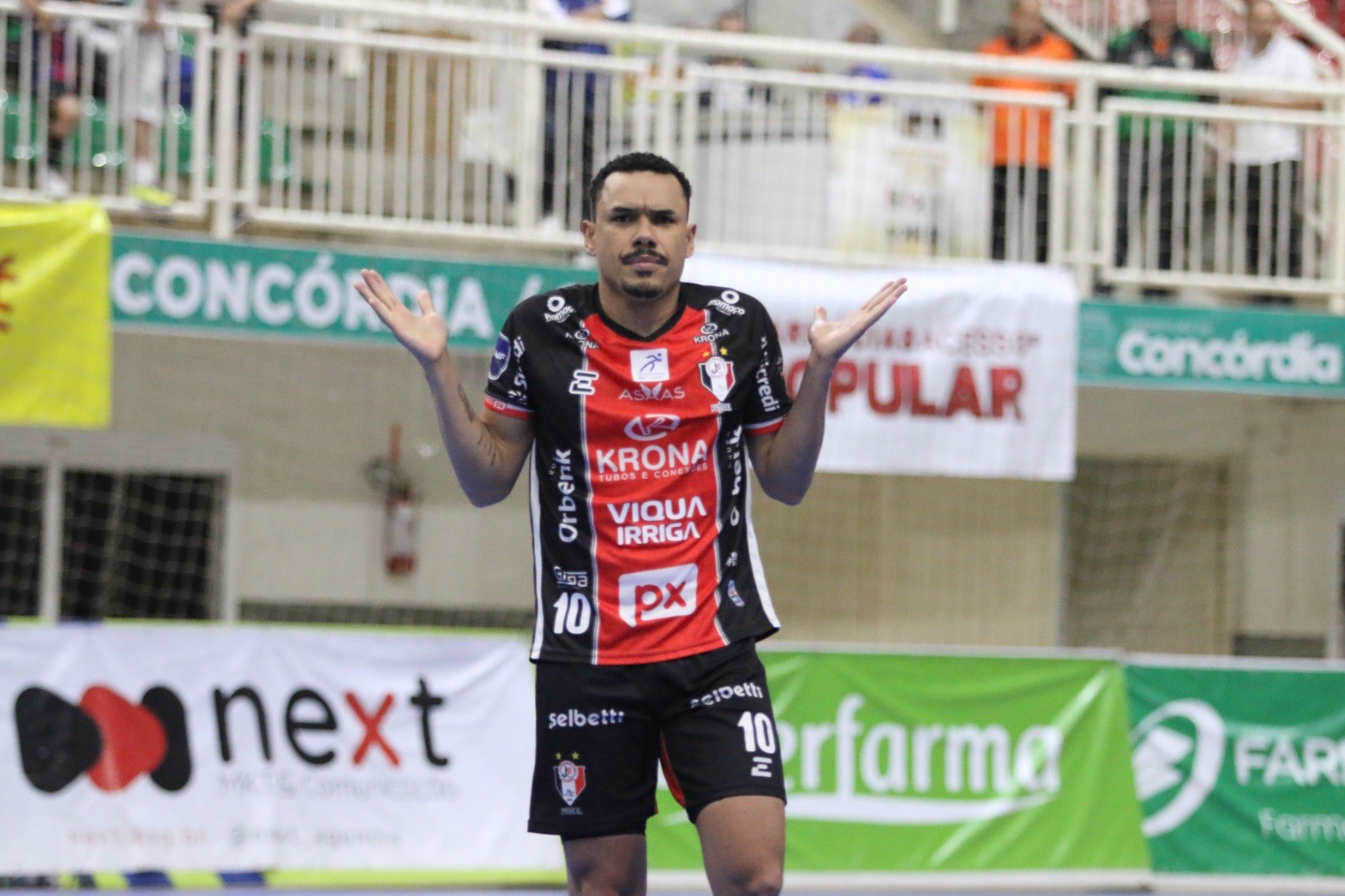 Com gol no final, JEC bate o Concórdia pela ida das quartas do Catarinense de Futsal Série Ouro