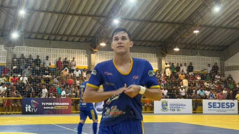Itaporanga aplica 6 a 0 em Lagarto, maior goleada da Copa TV Sergipe de Futsal 2025
