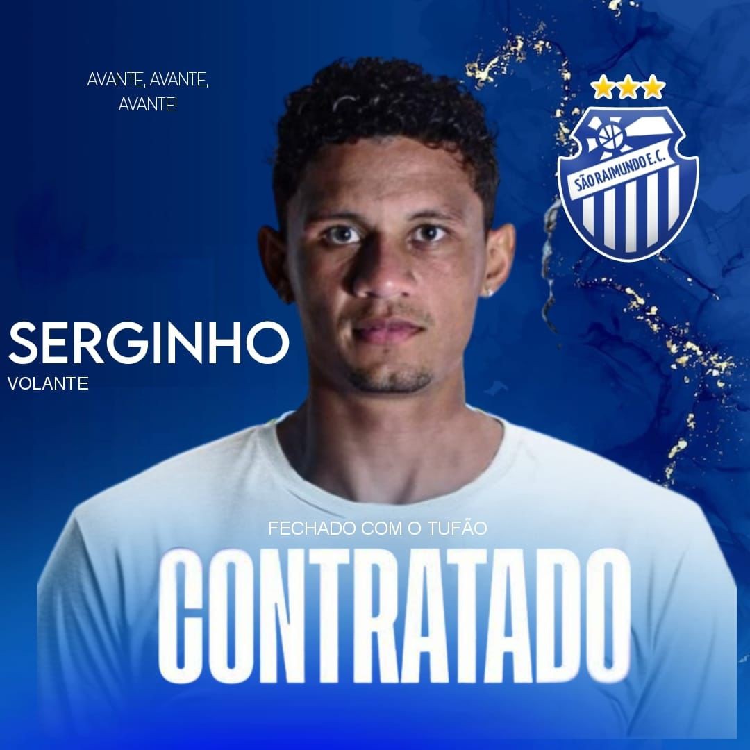 Após três temporadas, volante Serginho Duarte está de volta ao São Raimundo-AM