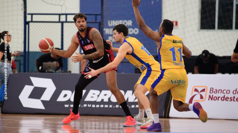 David Jackson e Lucas Dias combinam 50% dos pontos do Franca na vitória sobre o Fortaleza BC