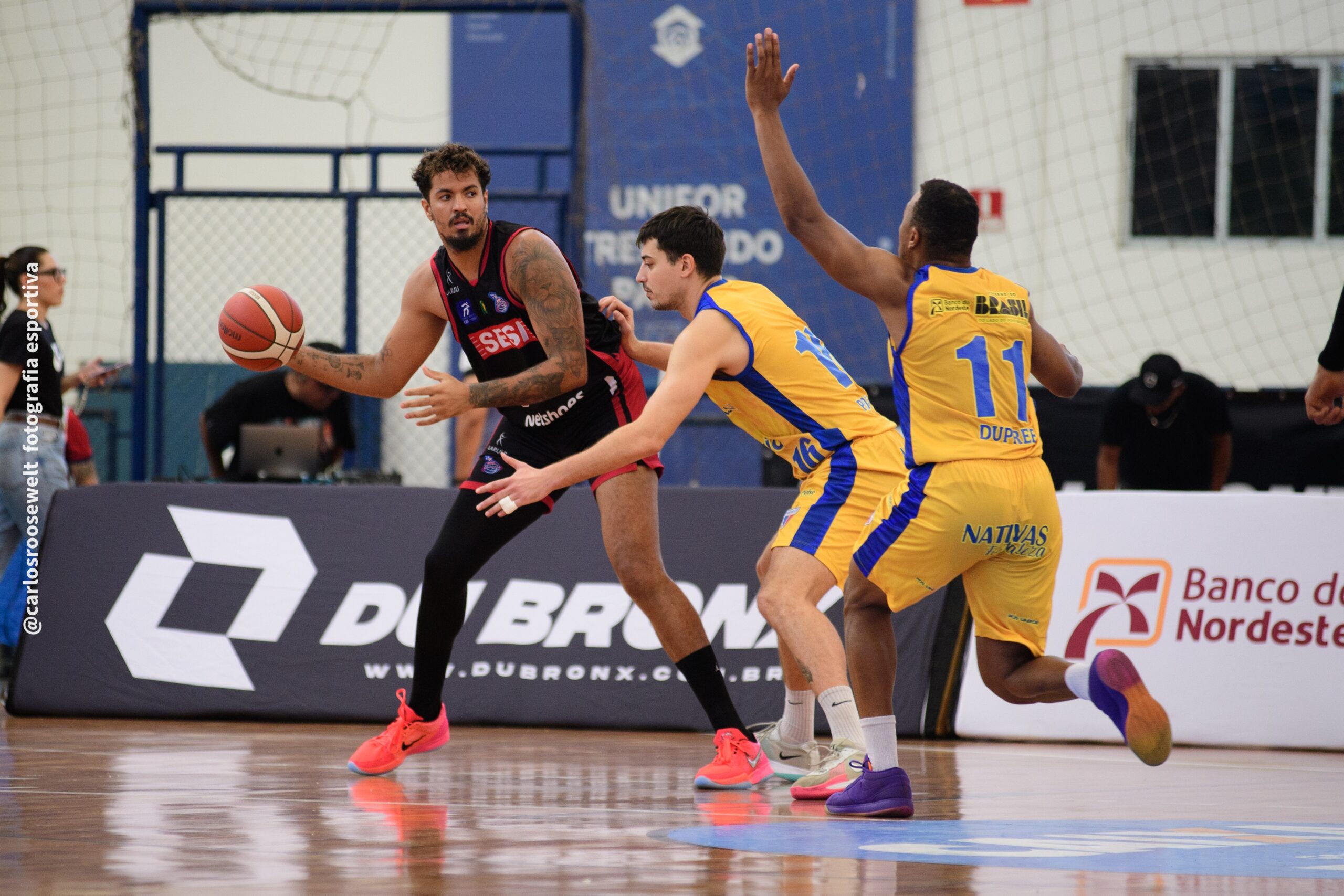 David Jackson e Lucas Dias combinam 50% dos pontos do Franca na vitória sobre o Fortaleza BC