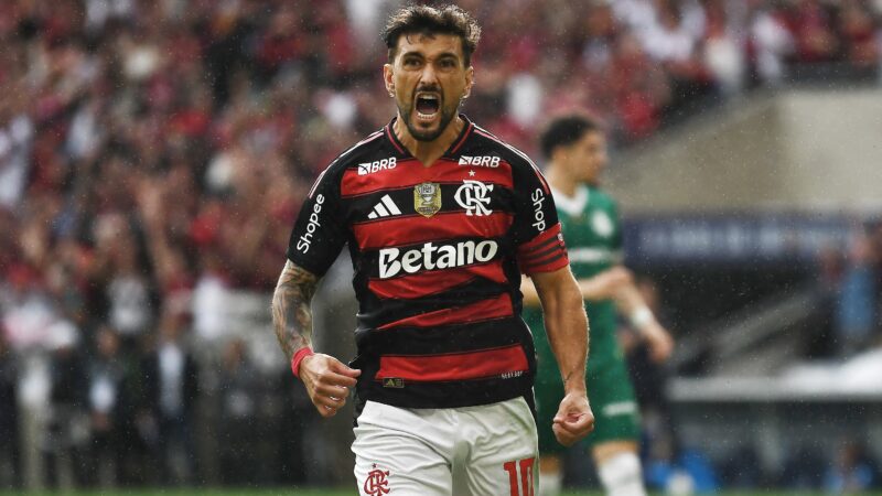 Mapa da Mitada #35 destaca meio-campo mandante do Flamengo e meio do Santos como visitante