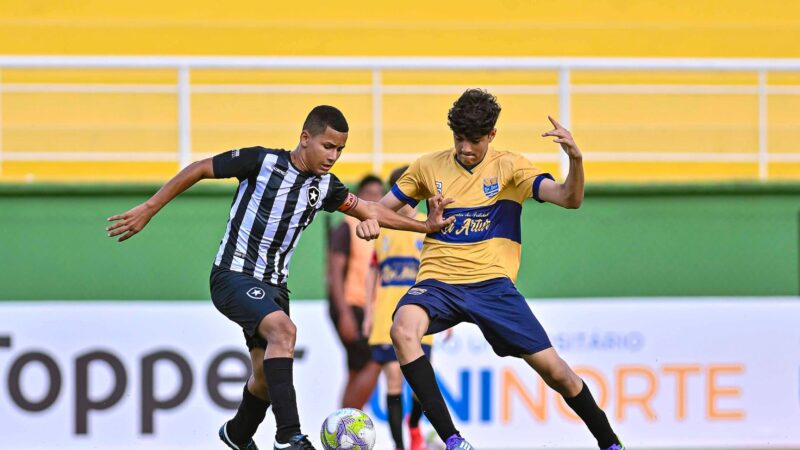 Botafogo Academy e Vila Acre goleiam e definem confrontos das quartas de final do Acreano Sub-13