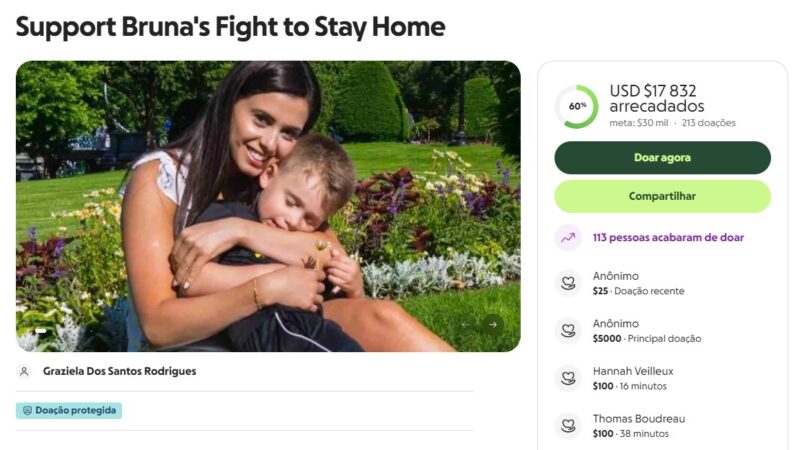 Brasileira que é mãe do sobrinho da secretária de imprensa de Trump é detida pelo ICE nos EUA