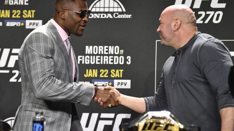 Dana White afirma que Ngannou o agrediu fisicamente: “Ele é um cara mau”