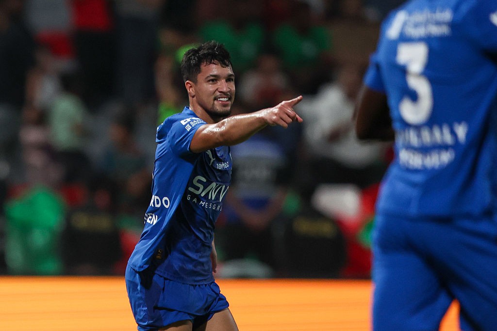 Marcos Leonardo marca duas vezes em jogo do Al-Hilal e ultrapassa 100 gols como profissional
