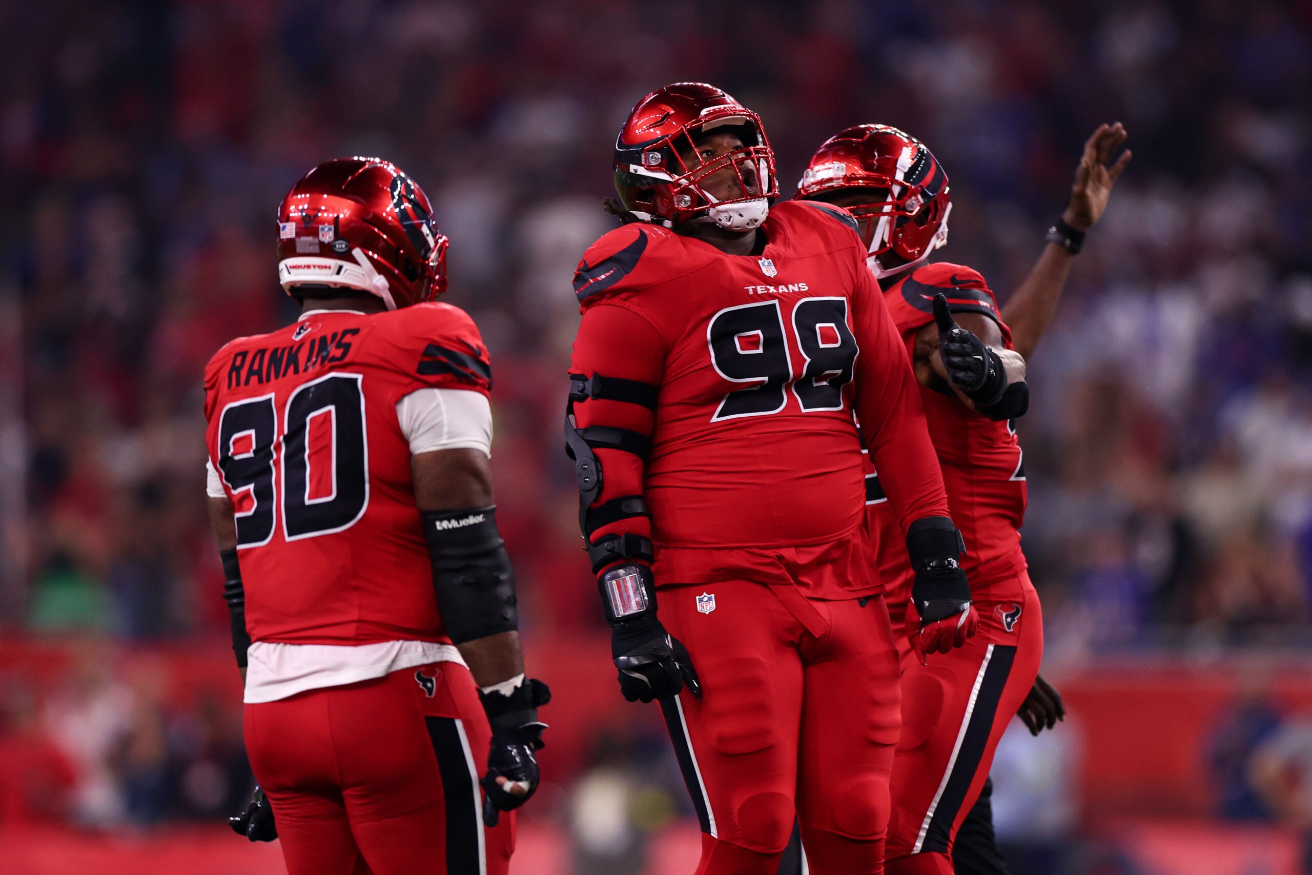 Em jogo com touchdown de 97 jardas, Texans anulam Josh Allen e vencem Bills na NFL