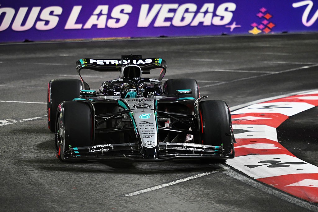 GP de Las Vegas: Russell lidera 3º treino livre no fim, e Bortoleto é 13º