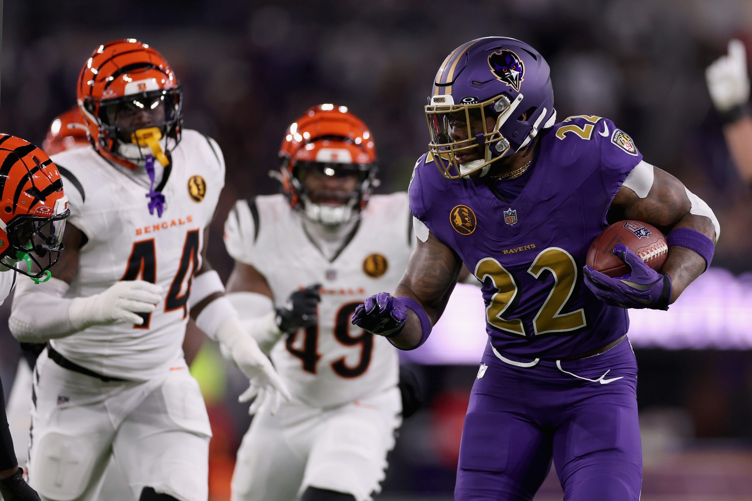 NFL: assista a Baltimore Ravens x Cincinnati Bengals no jogo de Ação de Graças