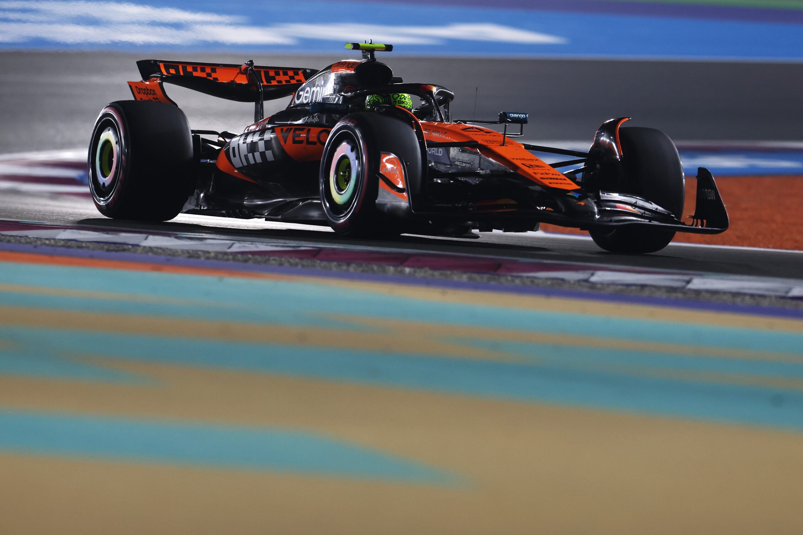 Norris explica erro que custou pole no Catar: “Não consegui fazer a volta”