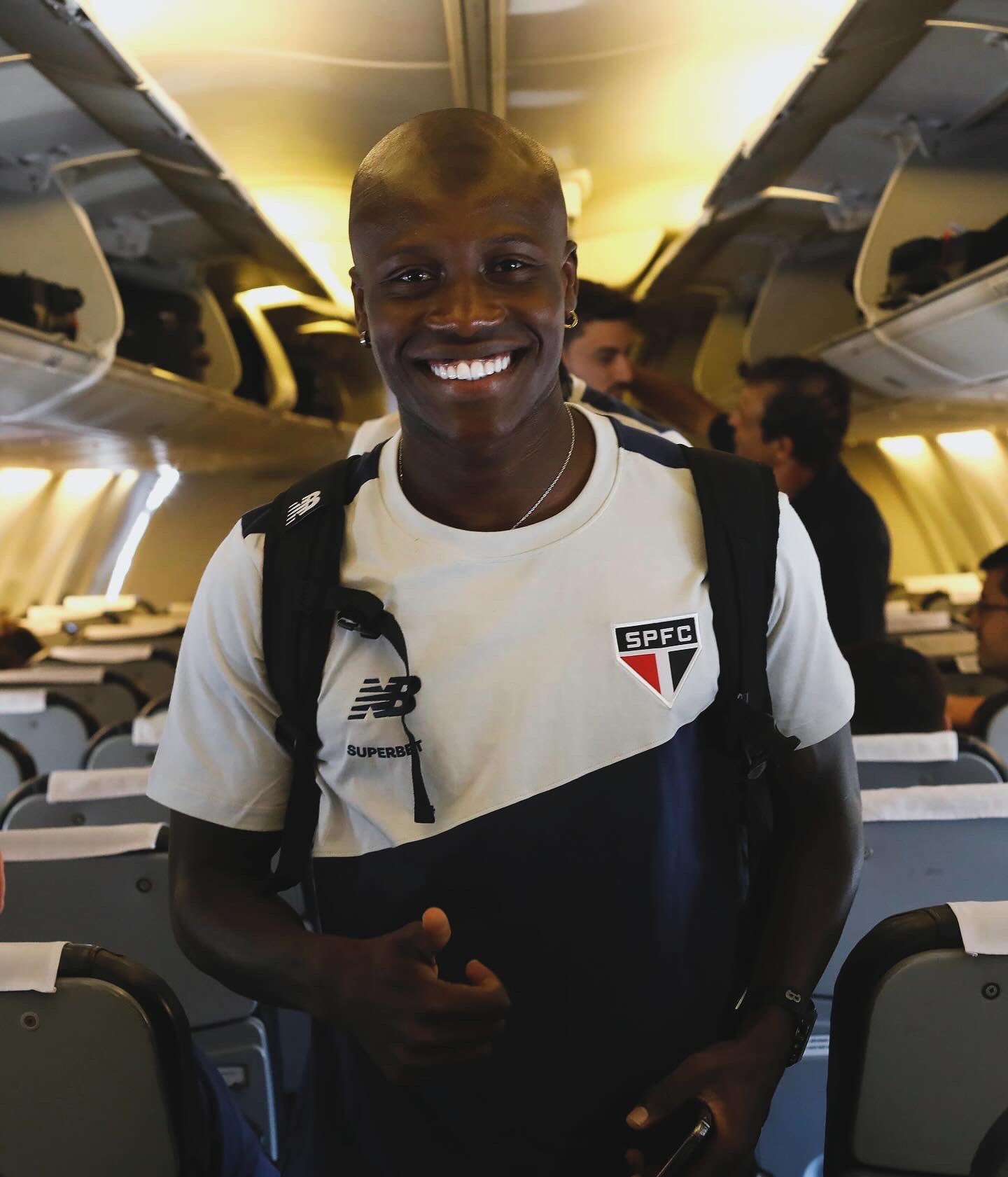 São Paulo negocia com o Caxias o empréstimo de Iba Ly